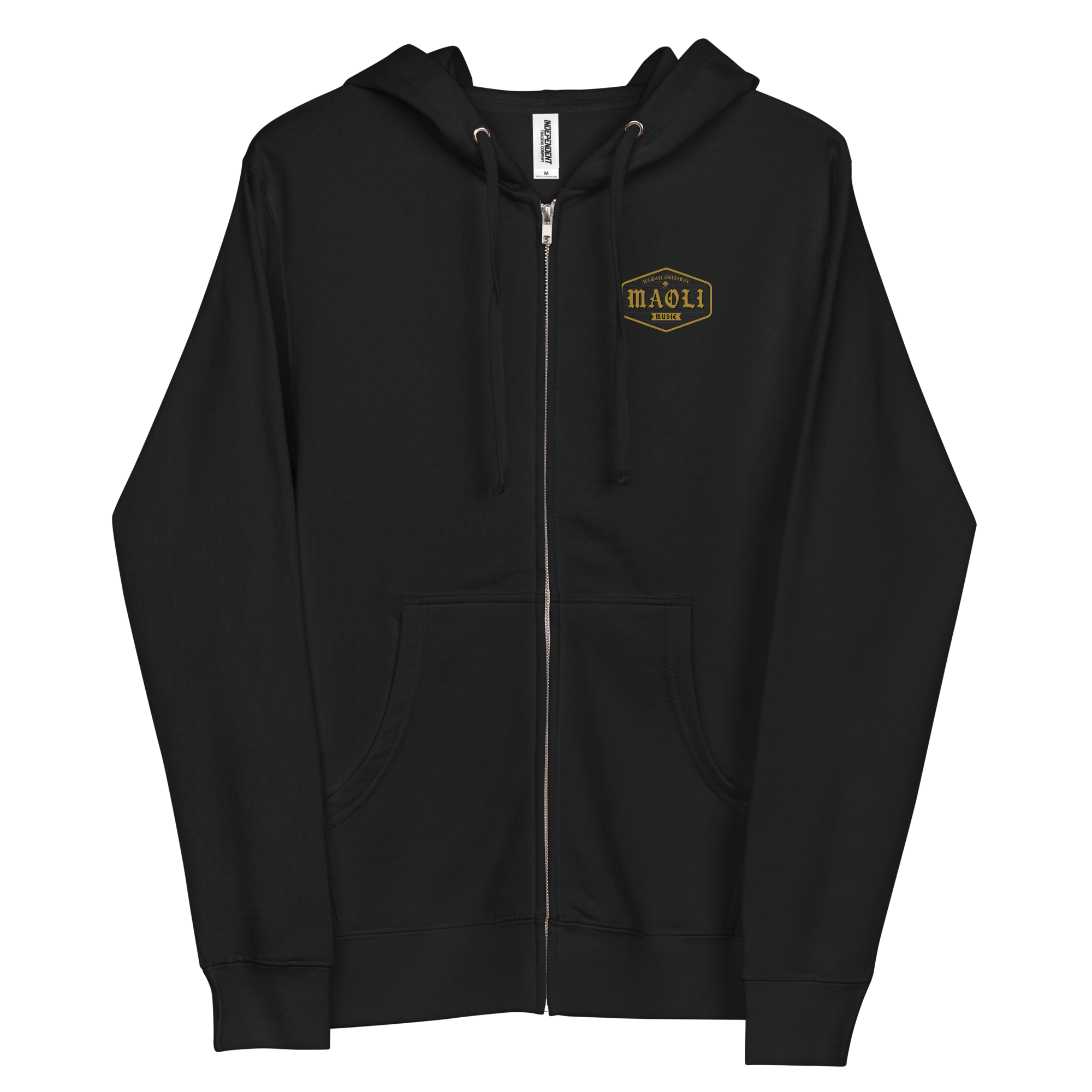 Maoli Crest Zip Up Hoodie – Shop Maoli Music