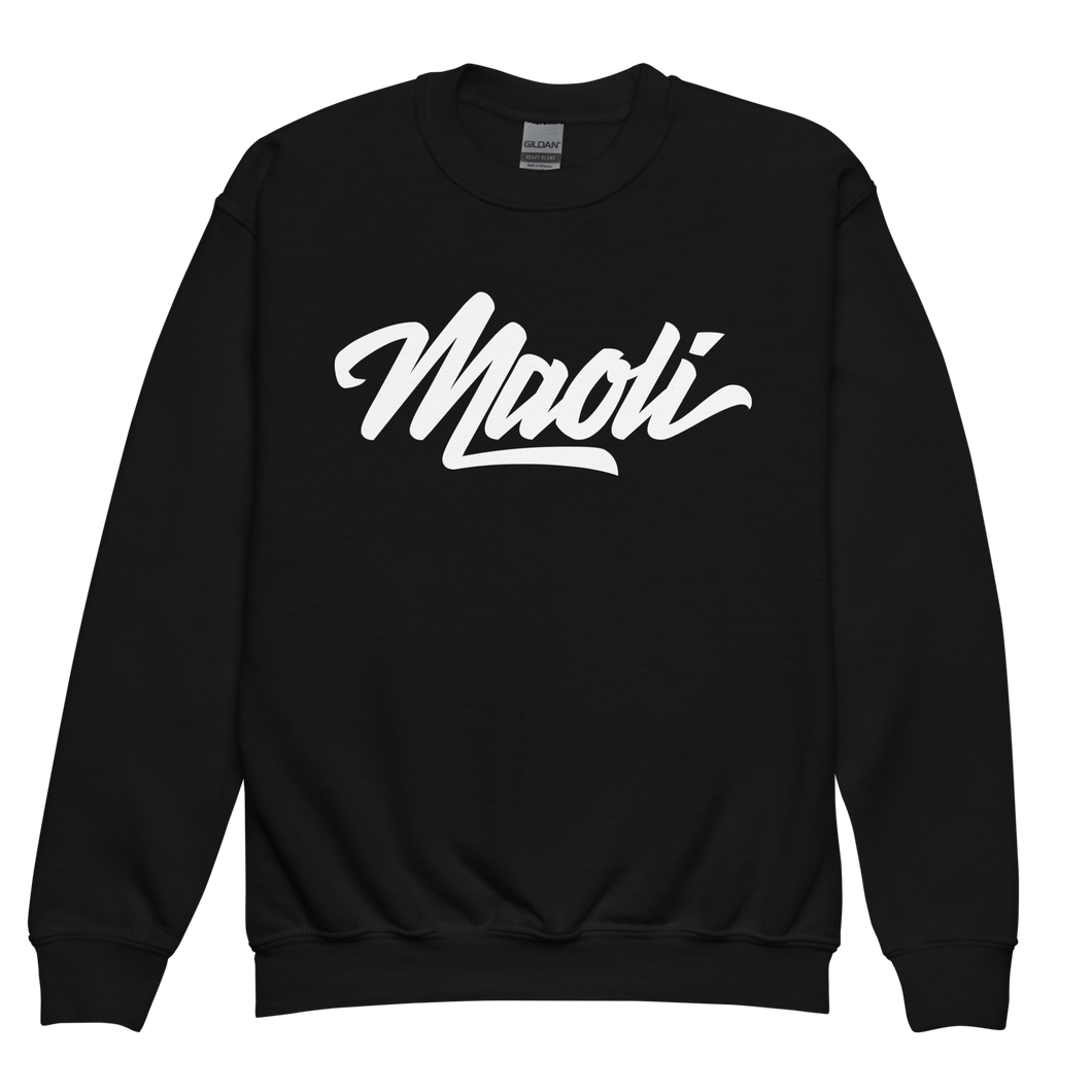 Youth Maoli Script Sweatshirt