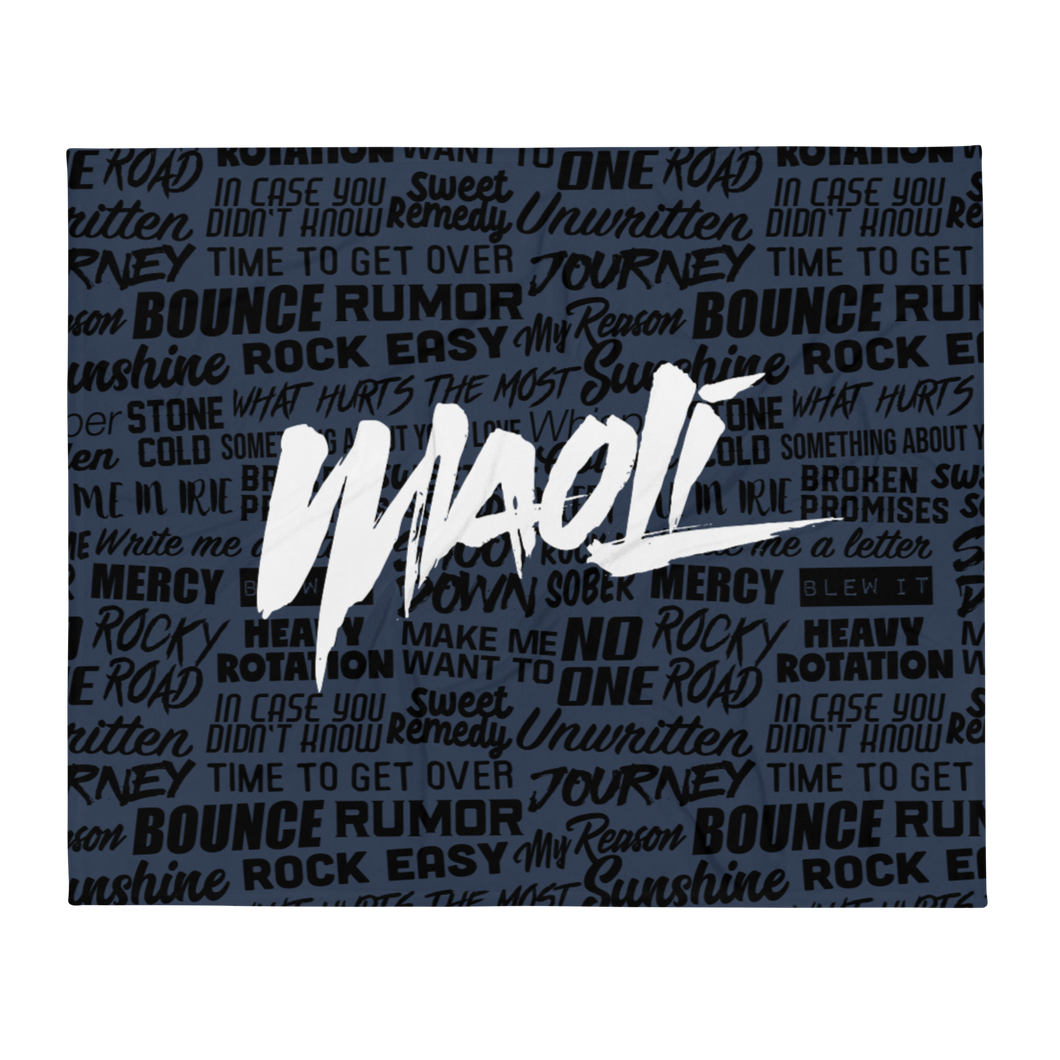 Maoli Hits Blanket